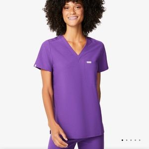 Figs Catarina top and Zamora Jogger, ultra violet
